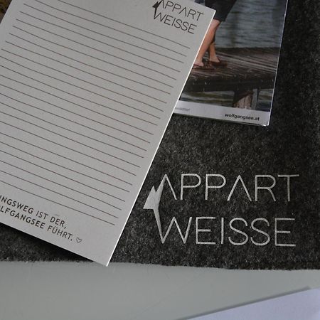 Appart Weisse Urlauben Am Wolfgangsee Sankt Gilgen Exterior photo