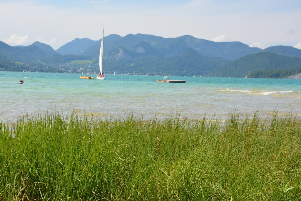 Appart Weisse Urlauben Am Wolfgangsee Sankt Gilgen Exterior photo